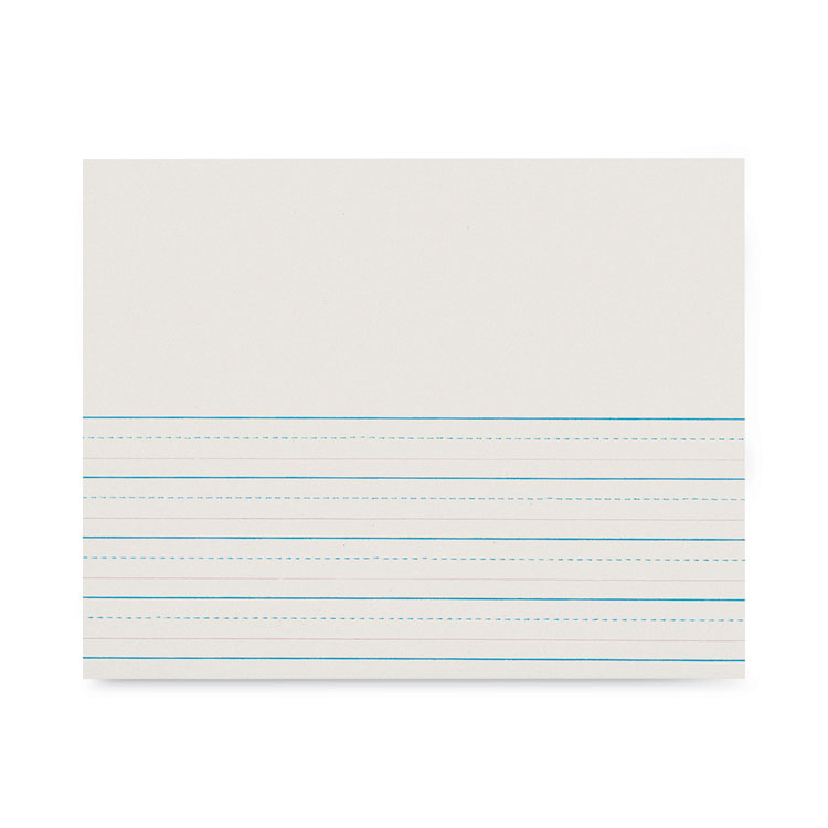 Pacon Multi-Program Picture Story Paper, 30 lb Bond Weight, 5/8" Long Rule, One-Sided, 8.5 x 11, 500/Pack (PAC2691)