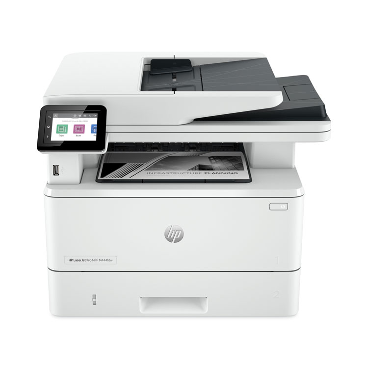101 LaserJet Pro MFP 4101fdw Multifunction Laser Printer, Copy/Fax/Print/Scan (HEW2Z619F)