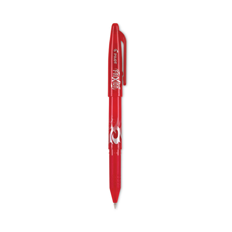 Pilot FriXion Ball Erasable Gel Pen, Stick, Fine 0.7 mm, Red Ink, Red Barrel (PIL31552)