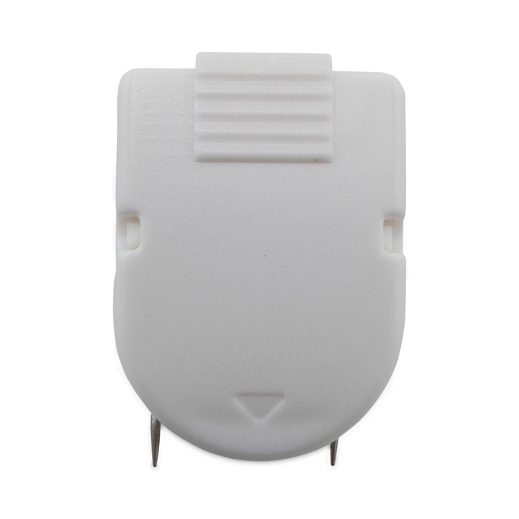 Advantus Wall Clips for Fabric Panels, 40 Sheet Capacity, White, 20/Box (AVT75301)