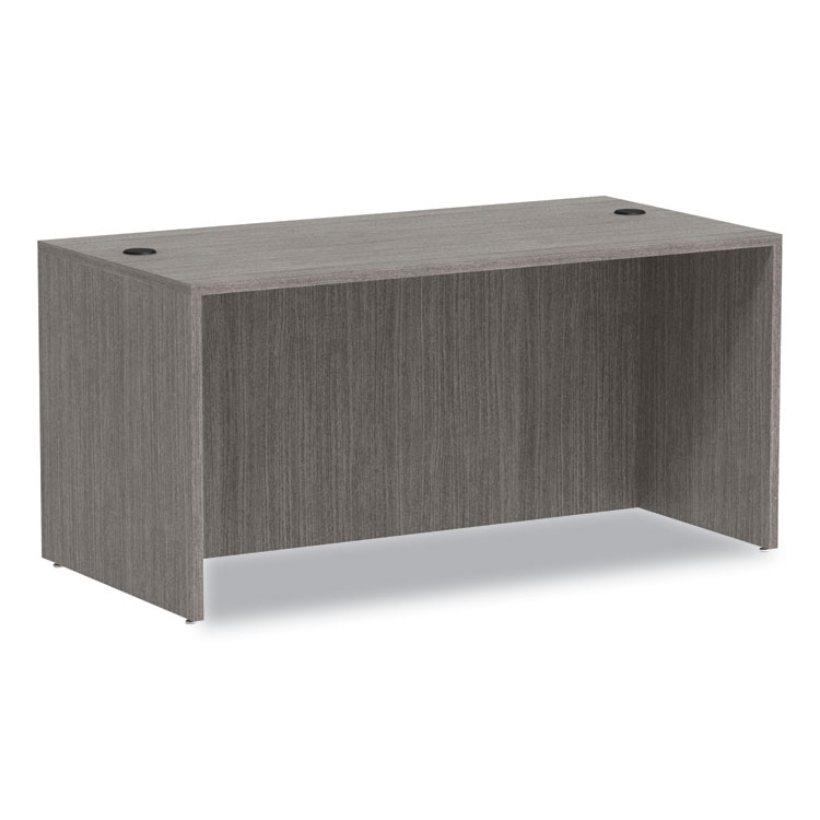 Alera Alera Valencia Series Straight Front Desk Shell, 59.13" x 29.5" x 29.63", Gray (ALEVA216030GY)