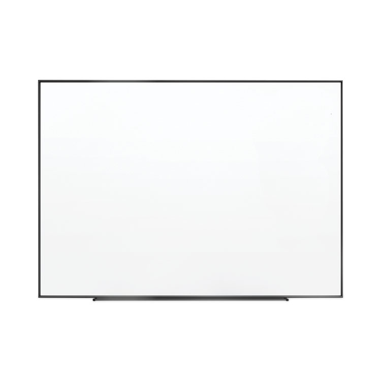 Quartet Fusion Nano-Clean Magnetic Whiteboard, 96" x 48", White Surface, Satin Aluminum Frame (QRTNA9648F)
