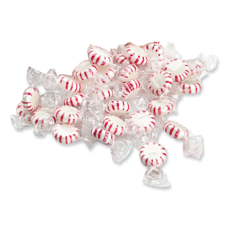 Office Snax Candy Assortments, Peppermint Candy, 5 lb Box (OFX00662)