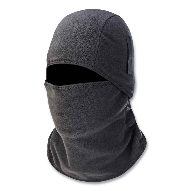 ergodyne N-Ferno 6826 2-Piece Fleece Balaclava Face Mask, One Size Fits Most, Black (EGO16826)