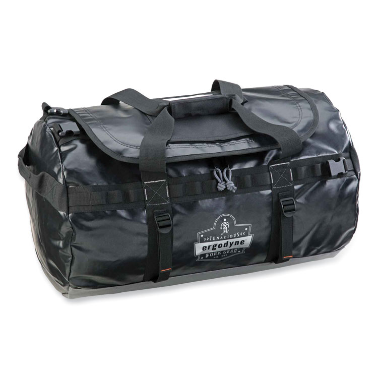 ergodyne Arsenal 5030 Water-Resistant Duffel Bag, Medium, 15.5 x 27 x 15.5, Black (EGO13032)