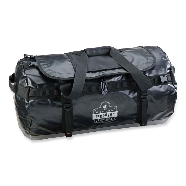 ergodyne Arsenal 5030 Water-Resistant Duffel Bag, Large, 18.5 x 31 x 18.5, Black (EGO13034)