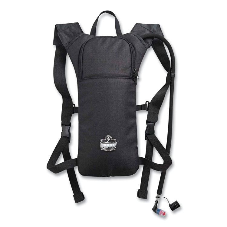 ergodyne Chill-Its 5155 Low Profile Hydration Pack, 2 L, Black (EGO13155)
