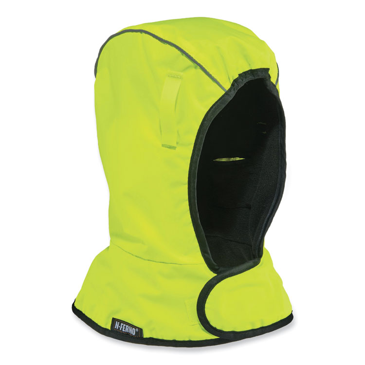 ergodyne N-Ferno 6842 2-Layer Poly Shoulder Winter Liner, Fleece/Polyester, One Size Fits Most, Lime (EGO16841)