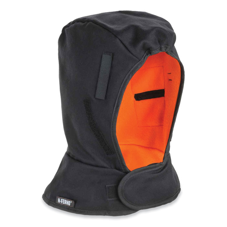 ergodyne N-Ferno 6862 2-Layer FR Shoulder Winter Liner, Cotton/Fleece/Modacrylic, One Size Fits Most, Black (EGO16862)