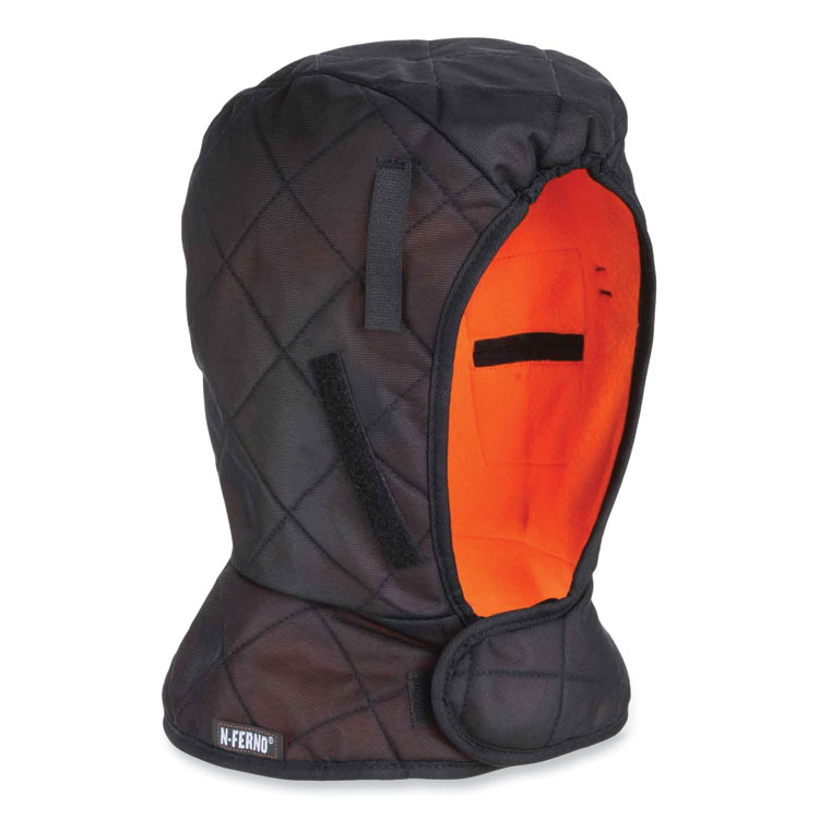ergodyne N-Ferno 6867 3Layer Quilt Shoulder Winter Liner, Fleece/Foam/Polyester, One Size Fits Most, Black (EGO16867)