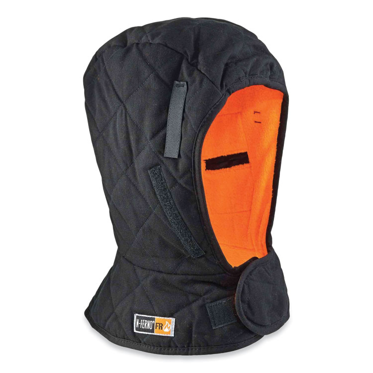 ergodyne N-Ferno 6892 3-Layer FR Cotton Shoulder Winter Liner, 3M FR Thinsulate/Modacrylic Cotton, Black (EGO16892)