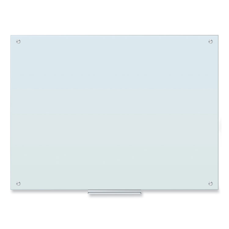 U Brands Glass Dry Erase Board, 48" x 36" (Actual Size: 47" x 35"), White Surface (UBR2299U0001)