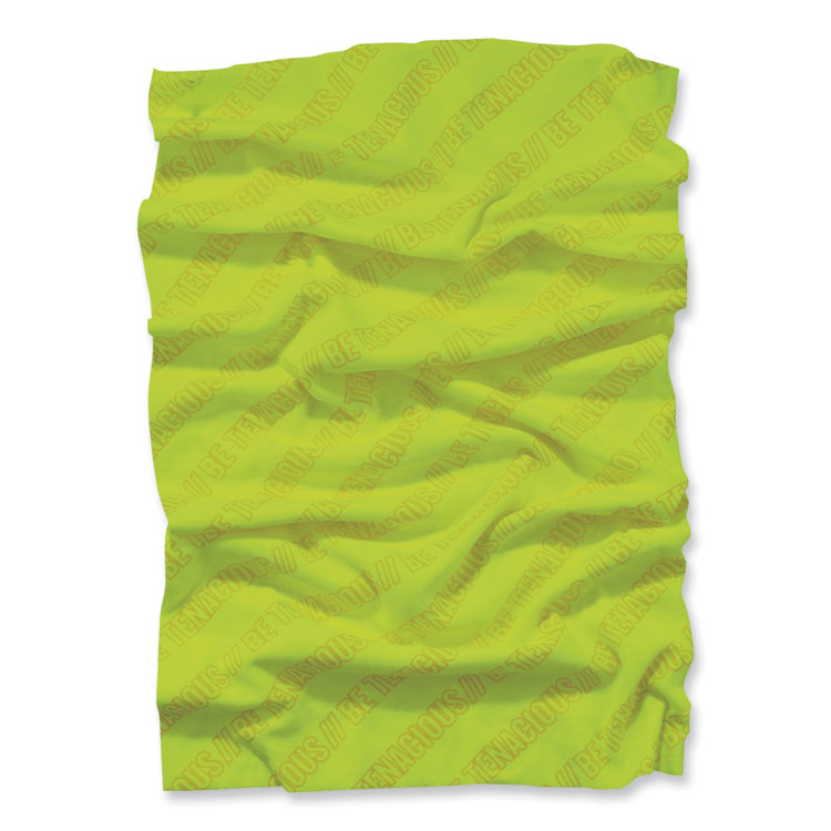 ergodyne Chill-Its 6485 Multi-Band, Polyester, One Size Fits Most, Hi-Vis Lime (EGO42108)
