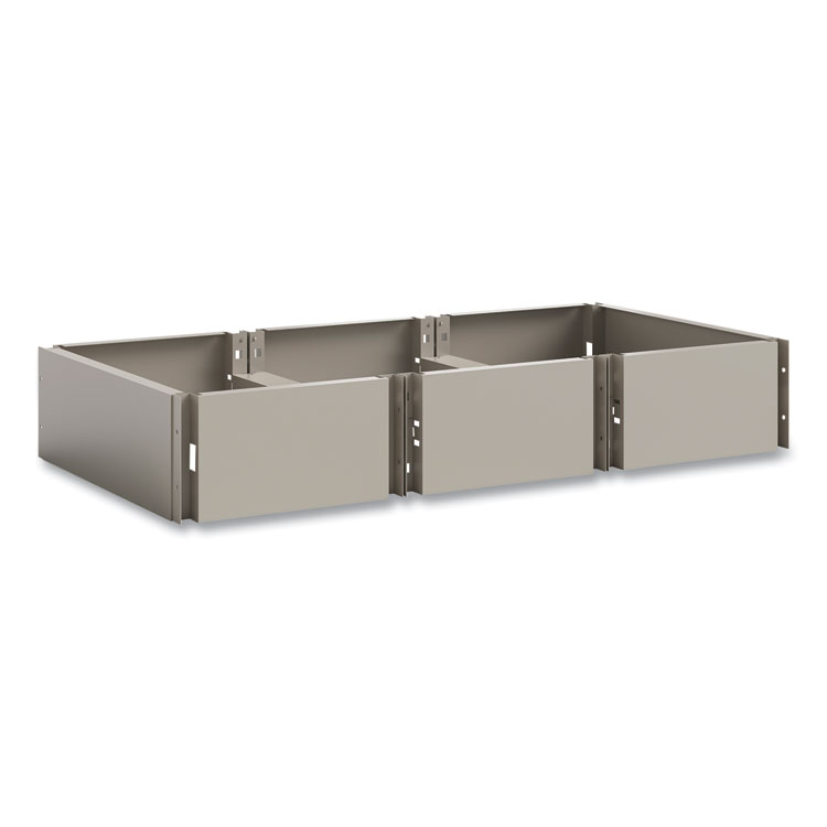 Safco Triple Continuous Metal Locker Base Addition, 35w x 16d x 5.75h, Tan (SAF5520TN)