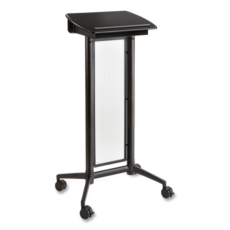 Safco Impromptu Lectern, 26.5 x 18.75 x 46.5, Black (SAF8912BL)