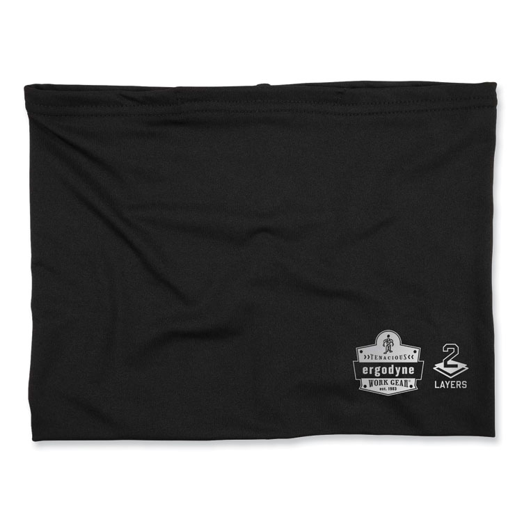 ergodyne Chill-Its 6489 2-Layer Cooling Performance Knit Multi-Band, Polyester/Spandex, 2X-Large/3X-Large, Black (EGO42150)