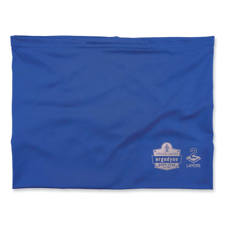 ergodyne Chill-Its 6489 2-Layer Cooling Performance Knit Multi-Band, Polyester/Spandex, 2X-Large/3X-Large, Blue (EGO42153)