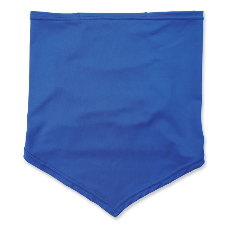 ergodyne Chill-Its 6483 Cooling Neck Gaiter Bandana Pocket, Polyester/Spandex, Large/X-Large, Blue (EGO42134)