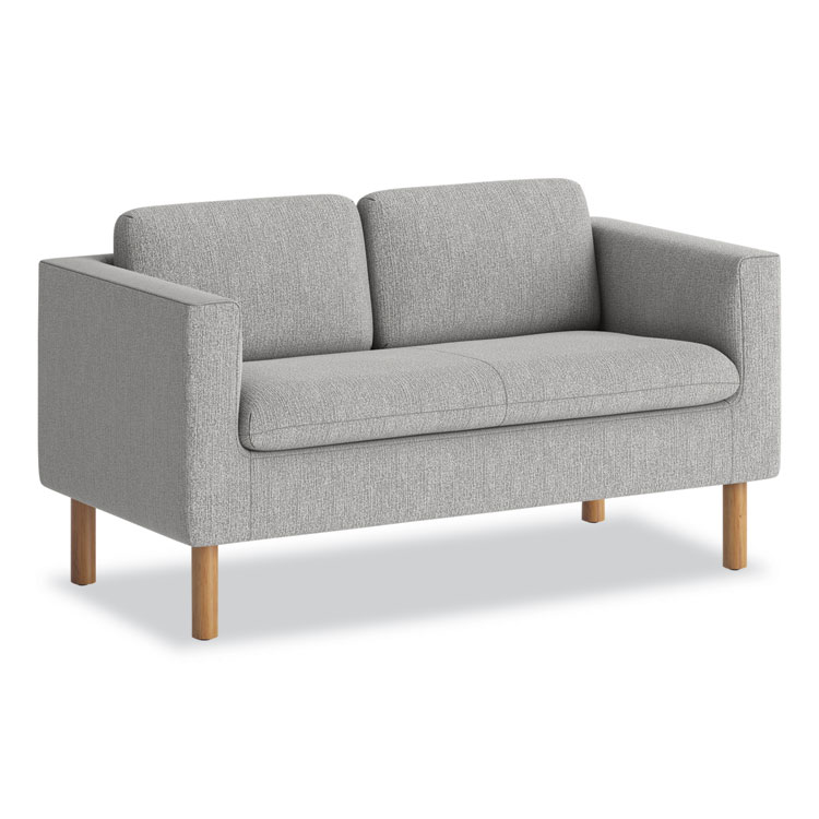 HON Parkwyn Series Loveseat, 53.5" x 26.75" x 29", Light Gray (HONVP3LLOVEGRY)