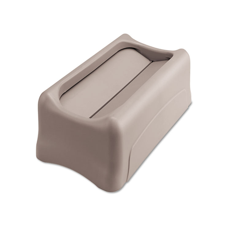 Rubbermaid Commercial Swing Lid for Slim Jim Waste Container, Gray (RCP267360GY)