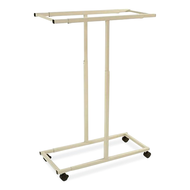 Safco Mobile Vertical File, 12 Hanging Clamps, 39.25w x 16d x 52h, Tan (SAF5059)