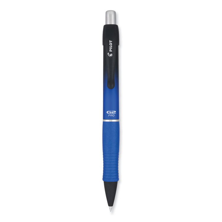 Pilot G2 Pro Gel Pen, Retractable, Fine 0.7 mm, Black Ink, Blue Barrel (PIL31096)