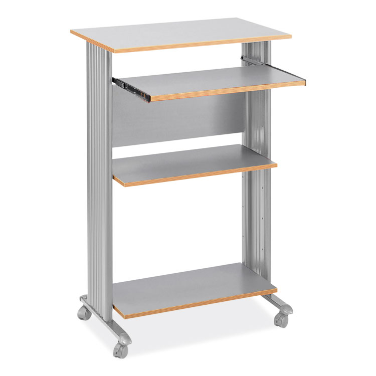 Safco Muv Standing Desk, 29.5" x 22" x 45", Gray (SAF1923GR)