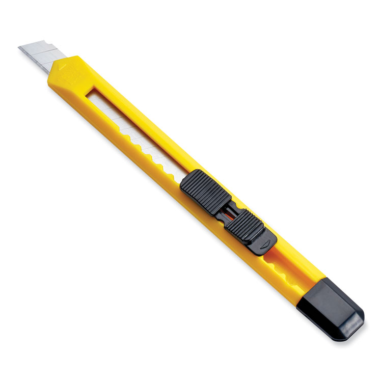 Stanley Quick Point Utility Knife, 9 mm Blade, Yellow/Black (SQN10131P)