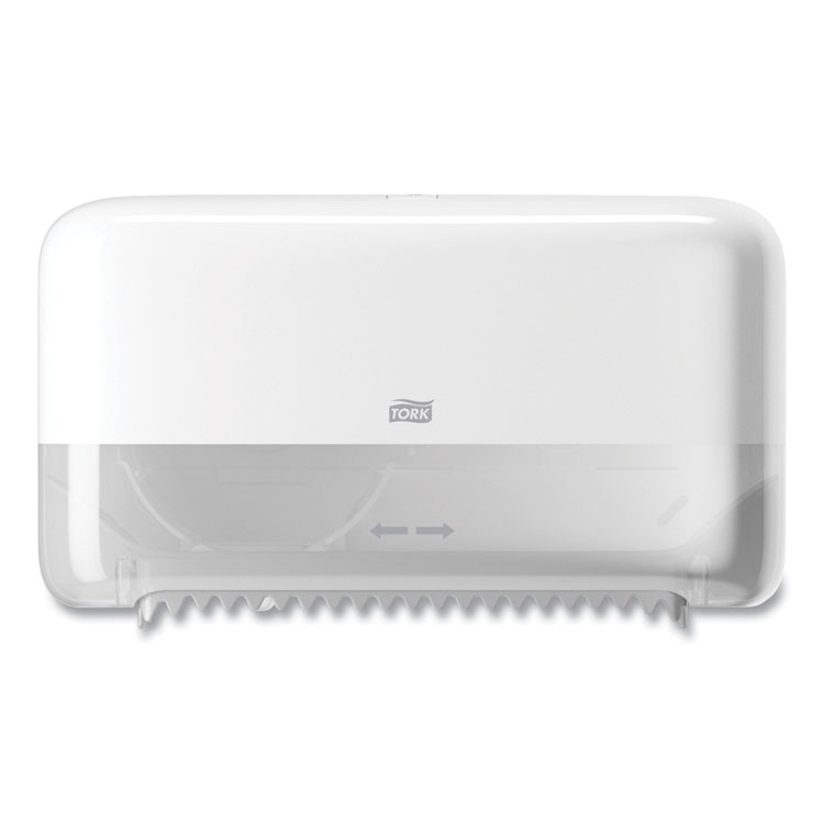 Tork Elevation Coreless High Capacity Bath Tissue Dispenser, 14.17 x 5.08 x 8.23, White (TRK473200)
