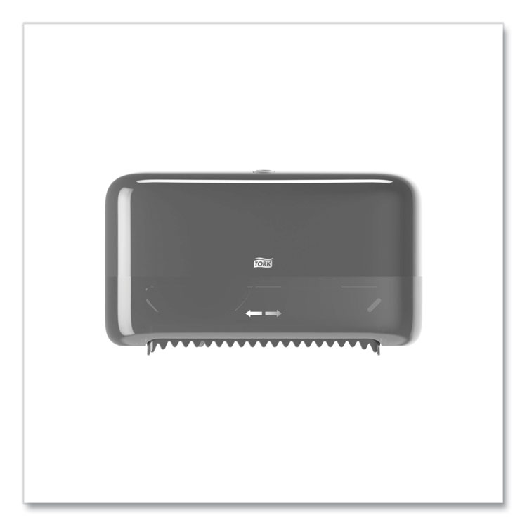 Tork Elevation Coreless High Capacity Bath Tissue Dispenser, 14.17 x 5.08 x 8.23, Black (TRK473208)