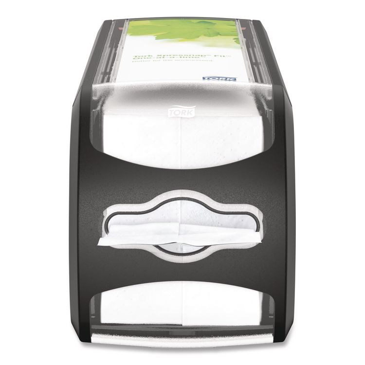 Tork Xpressnap Fit Napkin Dispenser, Countertop, 4.8 x 12.8 x 5.6, Black (TRK7432000)