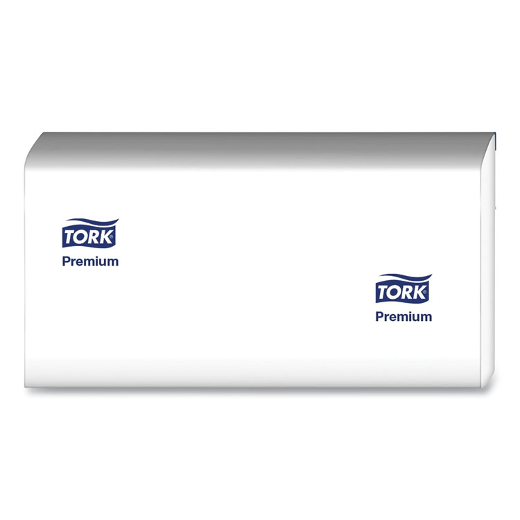 Tork Premium Multifold Towel, 1-Ply, 9 x 9.5, White, 250/Pack, 12 Packs/Carton (TRK420580)