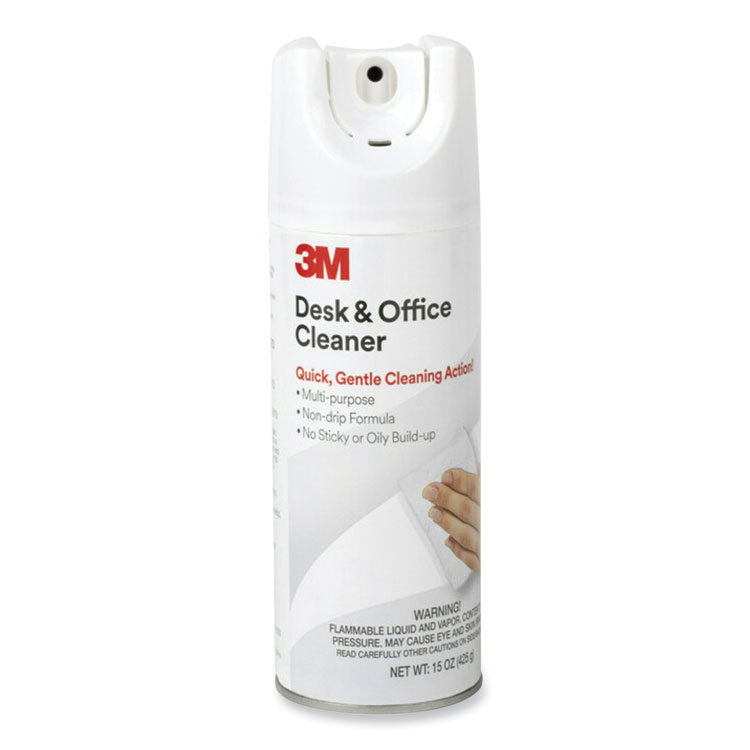 3M Desk and Office Spray Cleaner, 15 oz Aerosol Spray (MMM573)