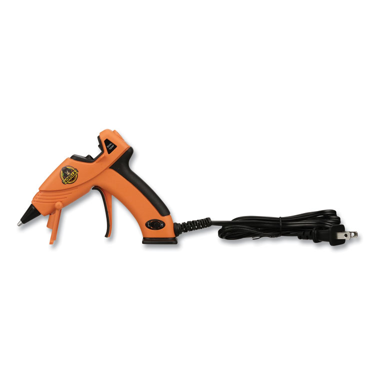 Gorilla Dual Temp Mini Hot Glue Gun, Orange/Black (GOR115887)