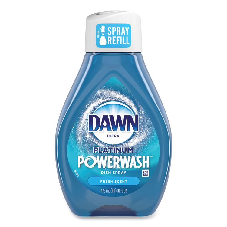 Dawn Platinum Powerwash Dish Spray Refill, Fresh Scent, 16 oz Refill Bottle (PGC52366)