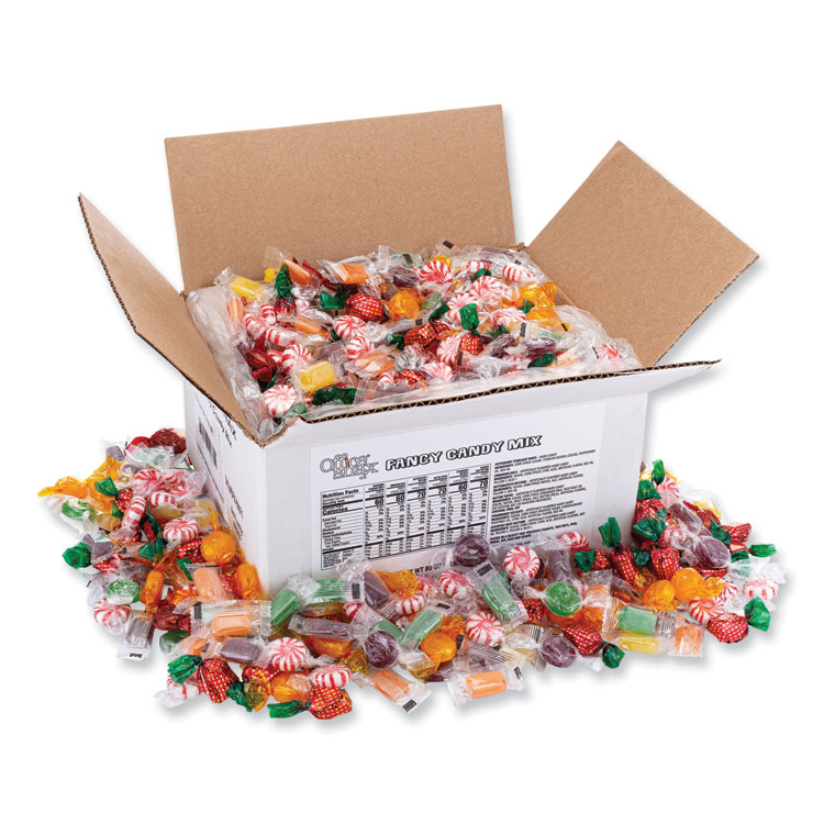 Office Snax Candy Assortments, Fancy Candy Mix, 5 lb Carton (OFX00671)