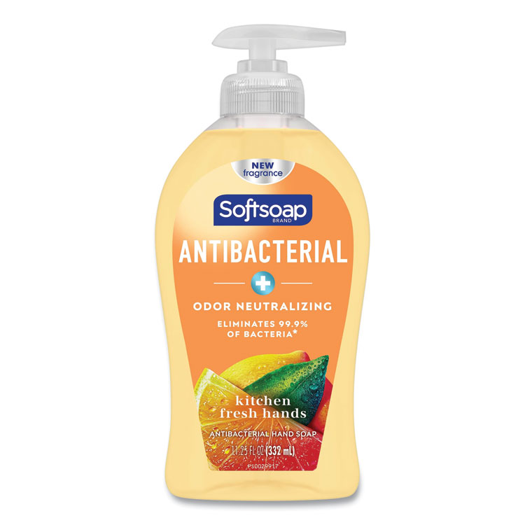 Softsoap Antibacterial Hand Soap, Citrus Scent, 11.25 oz, 6/Carton (CPC45096)