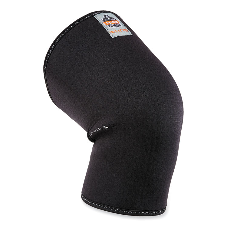 ergodyne ProFlex 600 Neoprene Single Layer Knee Sleeve, 2X-Large, Black (EGO16506)