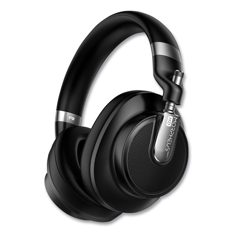 Morpheus 360 Verve HD 360 Hybrid ANC Wireless Over-Ear Headphones, Black/Platinum (MHSHP9750HD)