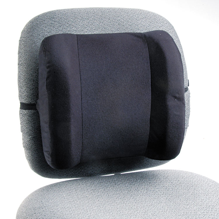 SAF71491 - Safco Remedease High Profile Backrest, 12.75 x 4 x 13, Black (SAF71491)