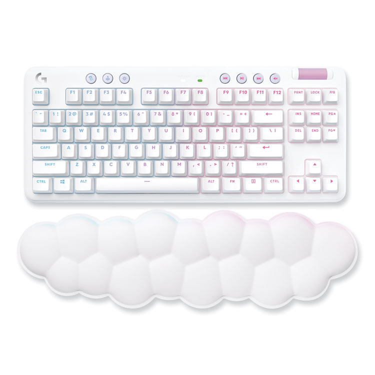 Logitech G715 Wireless Gaming Keyboard, 87 Keys, White (LOG920010453)