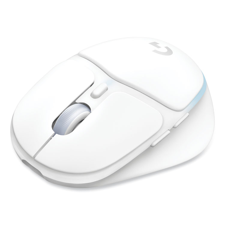Logitech G705 Wireless Gaming Mouse, 2.4 GHz Frequency/33 ft Wireless Range, Right Hand Use, White (LOG910006365)