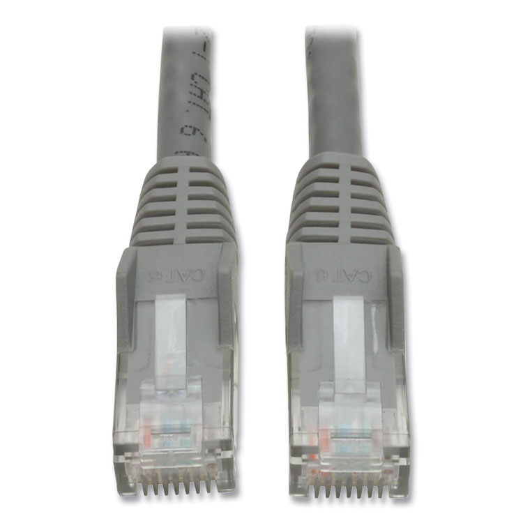 Tripp Lite by Eaton CAT6 Gigabit Snagless Molded Patch Cable, 50 ft, Gray (TRPN201050GY)
