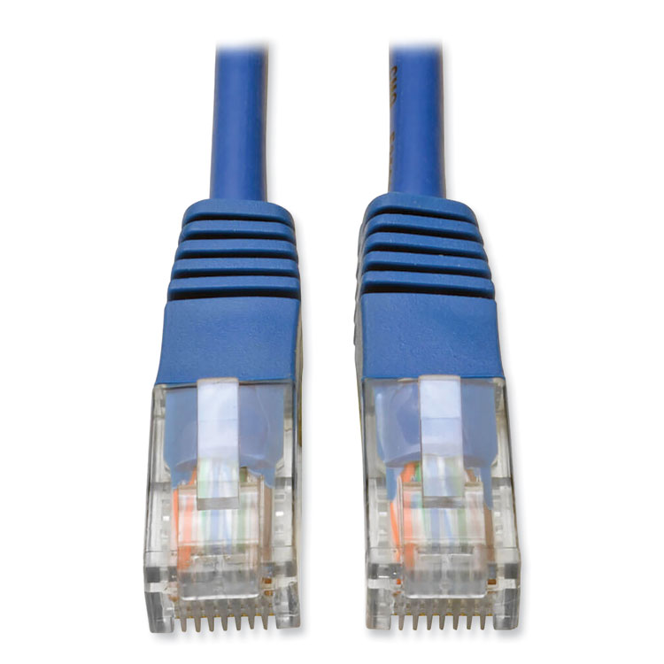Tripp Lite by Eaton CAT5e 350 MHz Molded Patch Cable, 25 ft, Blue (TRPN002025BL)