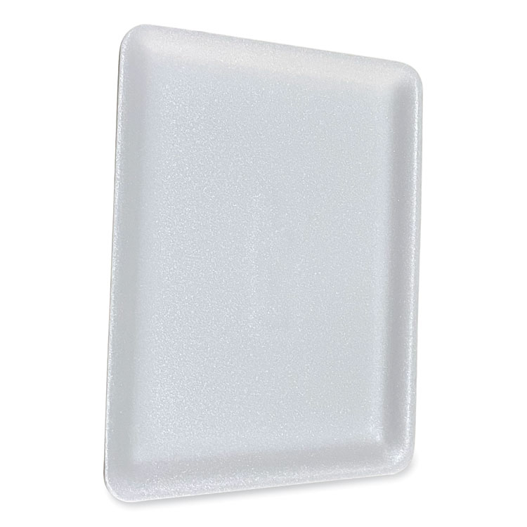 GEN Meat Trays, #9P, 12.25 x 9.25 x 0.62, White, Foam, 200/Carton (GEN9PWH)
