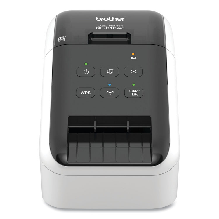 BROTHER INTL. CORP. QL-810WC Ultra Fast Label Printer, 110 Labels/min Print Speed, 5 x 5.7 x 9.2 (BRTQL810WC)
