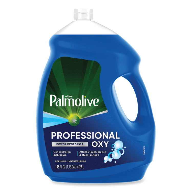 Palmolive Professional Oxy Power Degreaser Liquid Dish Soap, Fresh Scent, 145 oz Bottle, 4/Carton (CPC61034143CT)