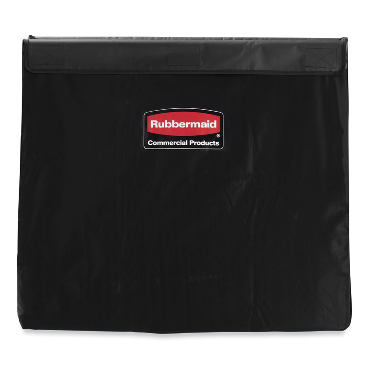 Rubbermaid Commercial Replacement X-Cart Bag for Rubbermaid Commercial 1881750, Black, 2/Carton (RCP1881783CT)