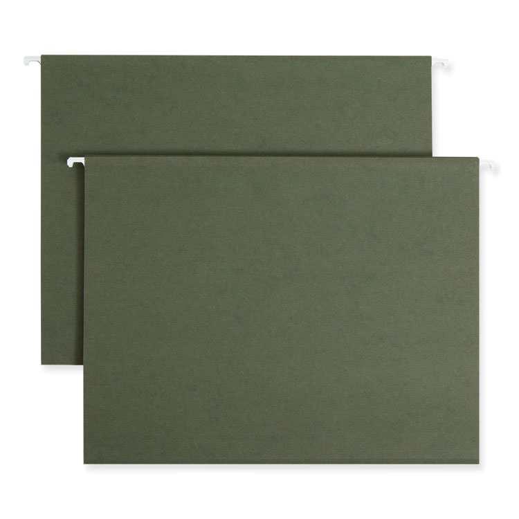 Smead Hanging Folders, Letter Size, Standard Green, 25/Box (SMD64010)