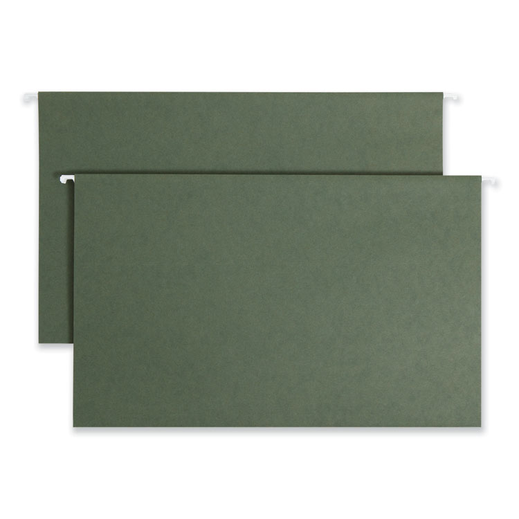 Smead Hanging Folders, Legal Size, Standard Green, 25/Box (SMD64110)